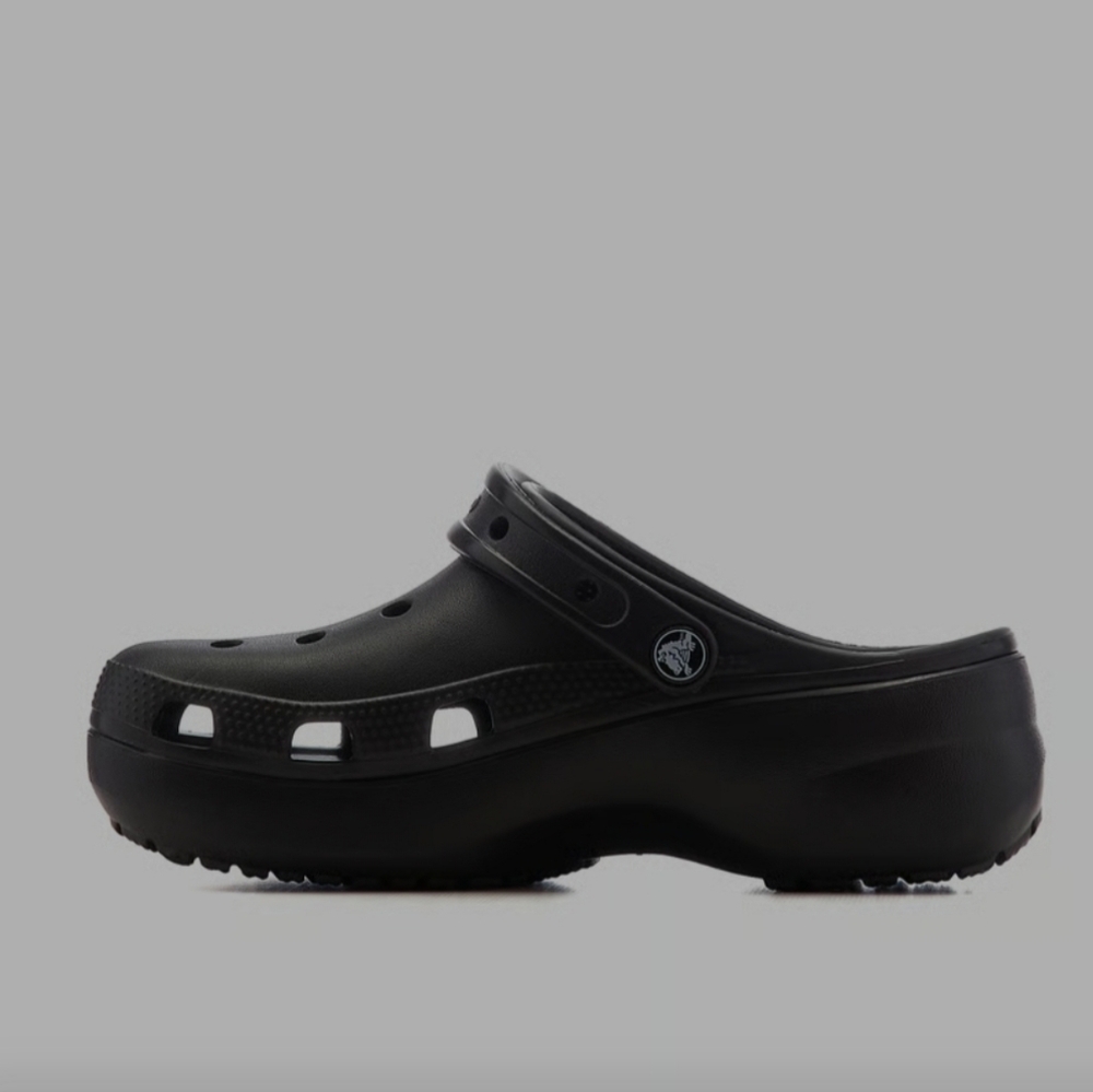 CROCS Kids Black Iconic Comfort Sandals